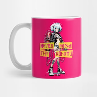 Punk Robot V Mug